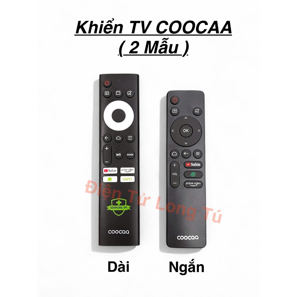 Điều khiển remote tivi CooCaa