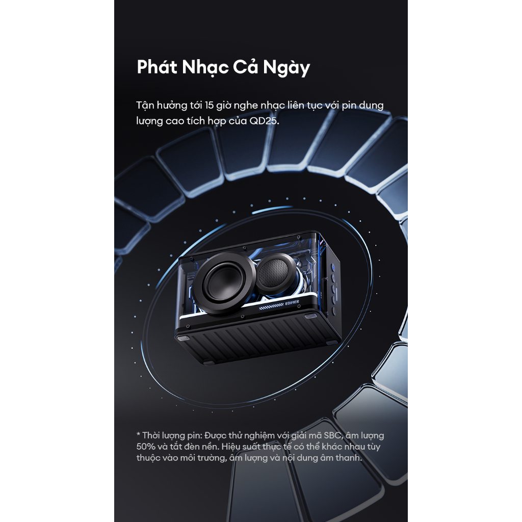 Loa Máy Tính Bluetooth EDIFIER QD25 | Công Suất 24W | Sử Dụng Đến 15H | Hi-Res Audio | Bảo Hành 15 Tháng | BigBuy360 - bigbuy360.vn