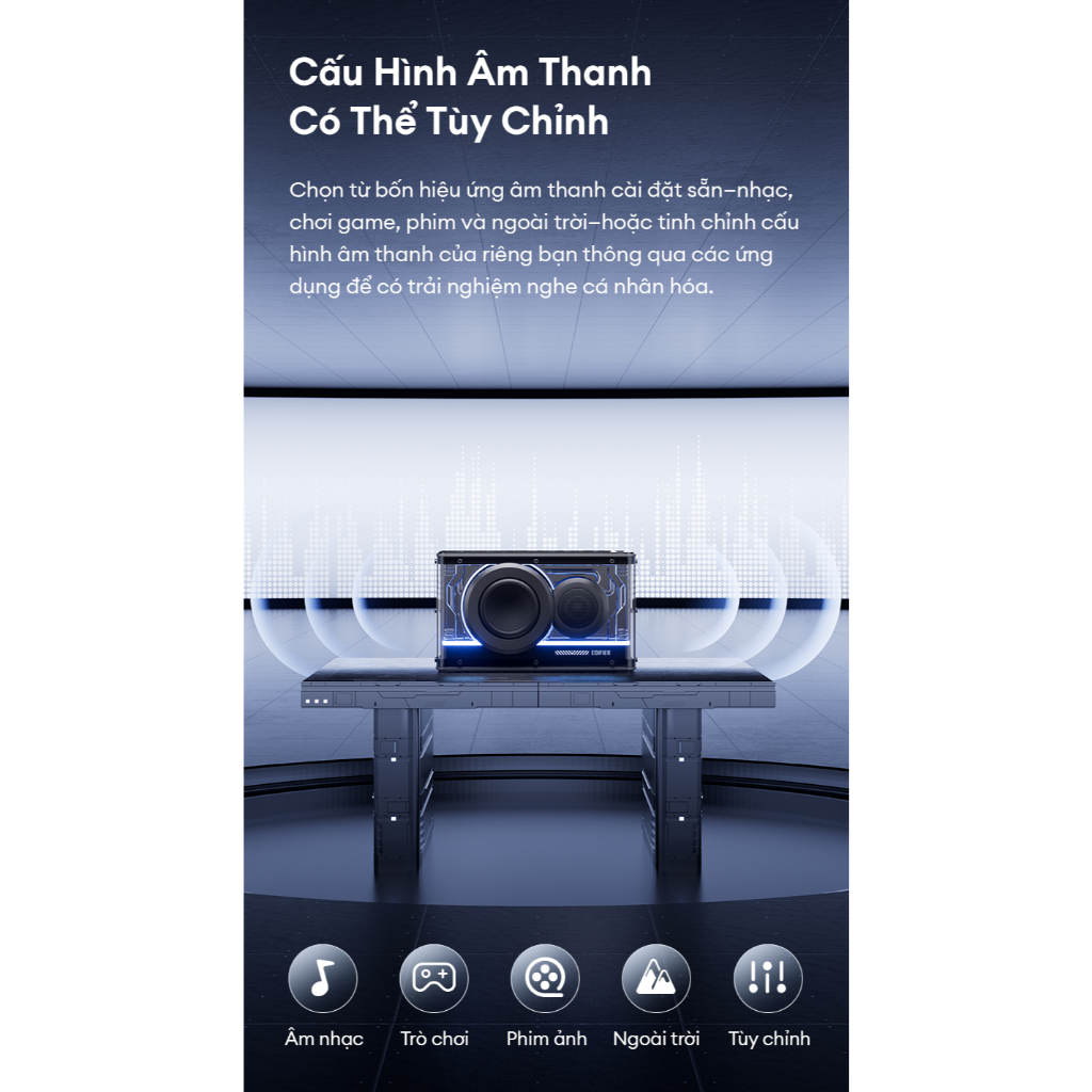Loa Máy Tính Bluetooth EDIFIER QD25 | Công Suất 24W | Sử Dụng Đến 15H | Hi-Res Audio | Bảo Hành 15 Tháng | BigBuy360 - bigbuy360.vn