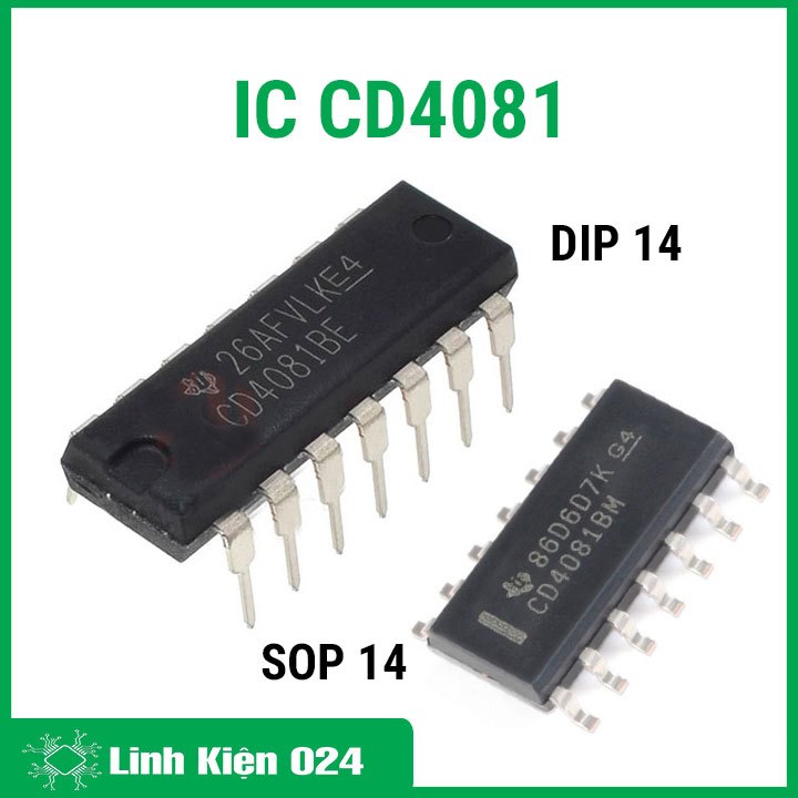 IC chức năng CD4081 14P