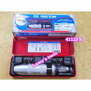 Bộ tua vít đóng tự động 4 mũi cao cấp kingtony 4112fr 4112fr11 4112fr13 4112fr14