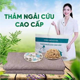 Thảm Ngải Cứu Hoàng Thịnh An Cao Cấp Chính Hãng, Nệm Ngải Cứu, Thảm Điện Ngải Cứu Đông Y