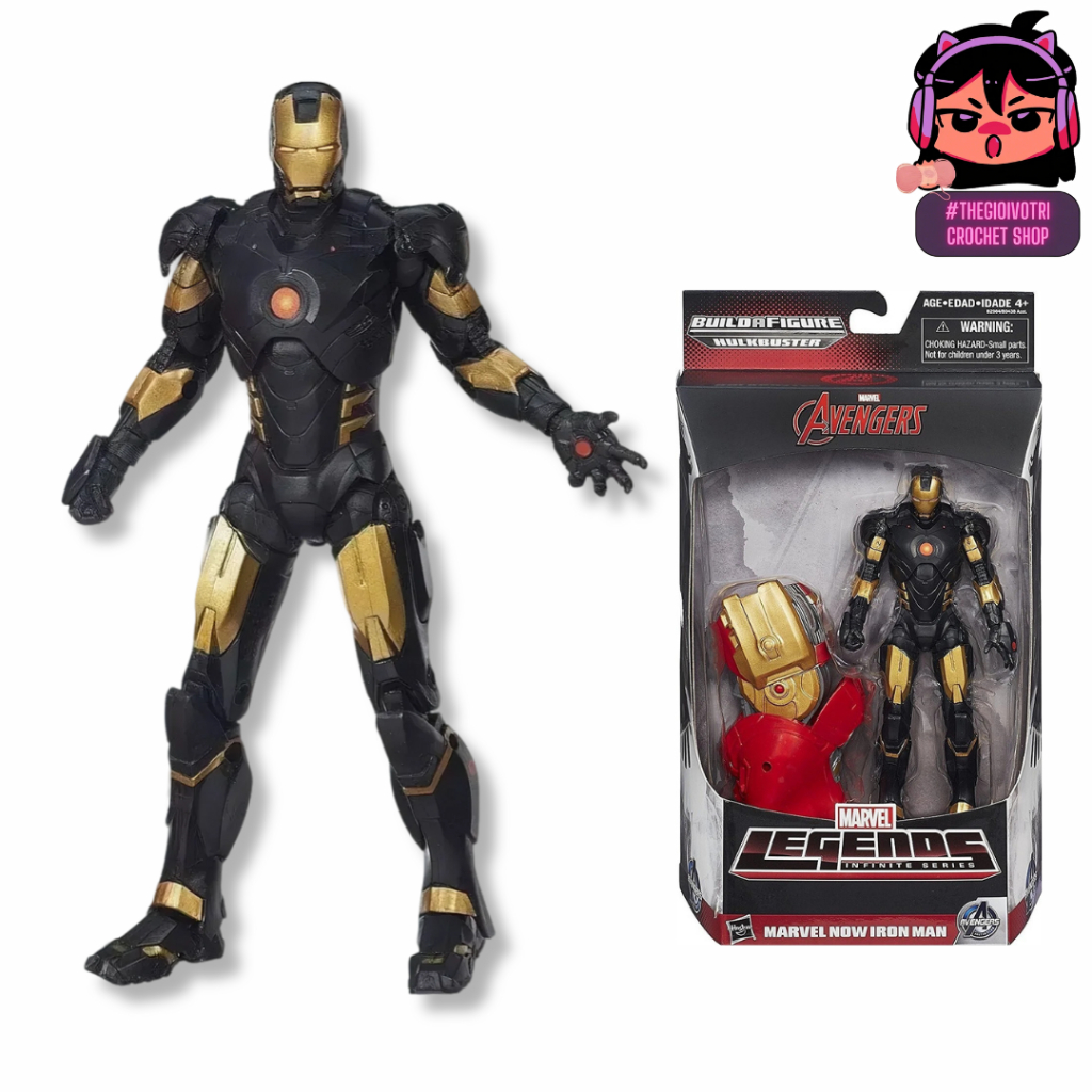 MARVEL LEGENDS (AUTHENTIC) HIGH QUALITY ACTION FIGURE "IRONMAN - MARVEL NOW" (2ND - NOBOX)