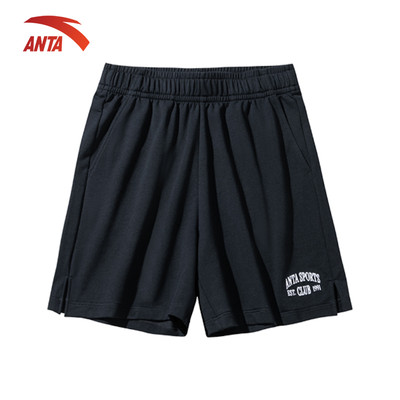 ANTA Nữ Retro Quần short dệt len Knitted Shorts Pickleball Badminton Tennis 1624C8305