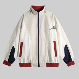 Áo Khoác Gió STUDIO-ONE Unisex Form Rộng Dáng Thể Thao Thời Trang Hàn Quốc, Áo Gió Nam Nữ Phối Màu Chống Nắng Chống Nước
