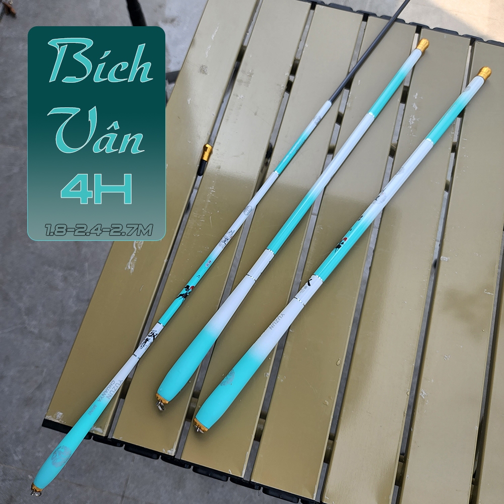 Cần Câu Tay Bích Vân 4H | Đồ Câu A Lâm | Cần Tay Siêu Gọn Cho Người Mới Bắt Đầu | Cần Đơn, Câu Đài G