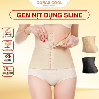  Đai latex siết eo Sline Gen nịt bụng định hình 24cm 4 xương hỗ trợ thon gọn cho nữ 