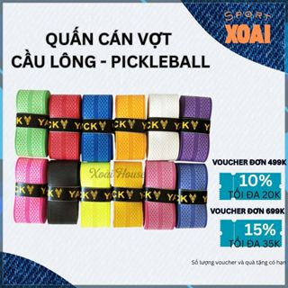 Quấn Cán Vợt Cầu lông, Tennis, Pickleball  YAVCK Mã GB-001 Chống Trượt,Thấm Hút Mồ Hôi, Đàn Hồi Tốt