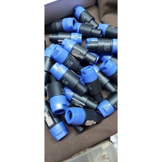 JACK RẮC LOA Neutrik. SPEAKON _ NL4FC  XANH