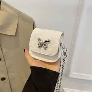  Túi Xách MB Nhí Mini nữ Chất Da Nhung Hoạ Tiết Nơ Phối Dây Xích Thời Trang Có Thể Mang Đi Chơi Đi Tiệc  TX425  