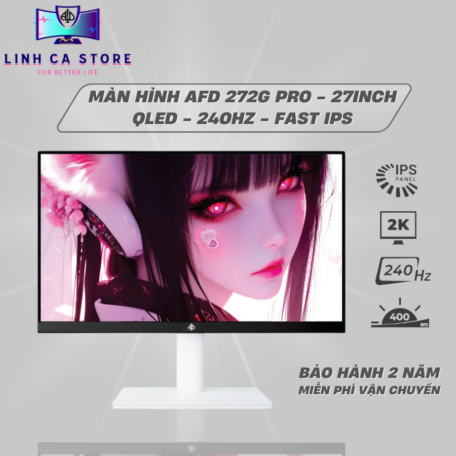Màn Hình Máy Tính 27 Inch 2K 240Hz Fast IPS AFD272G PRO QLED–HDR400,FreeSync,400nits,Bảo Hành 2 Năm | BigBuy360 - bigbuy360.vn