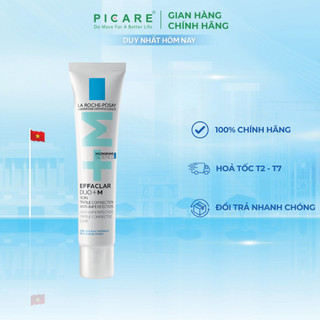  Kem dưỡng da thông thoáng lỗ chân lông ngừa thâm và mụn La Roche Posay Effaclar Duo+ 40ml 