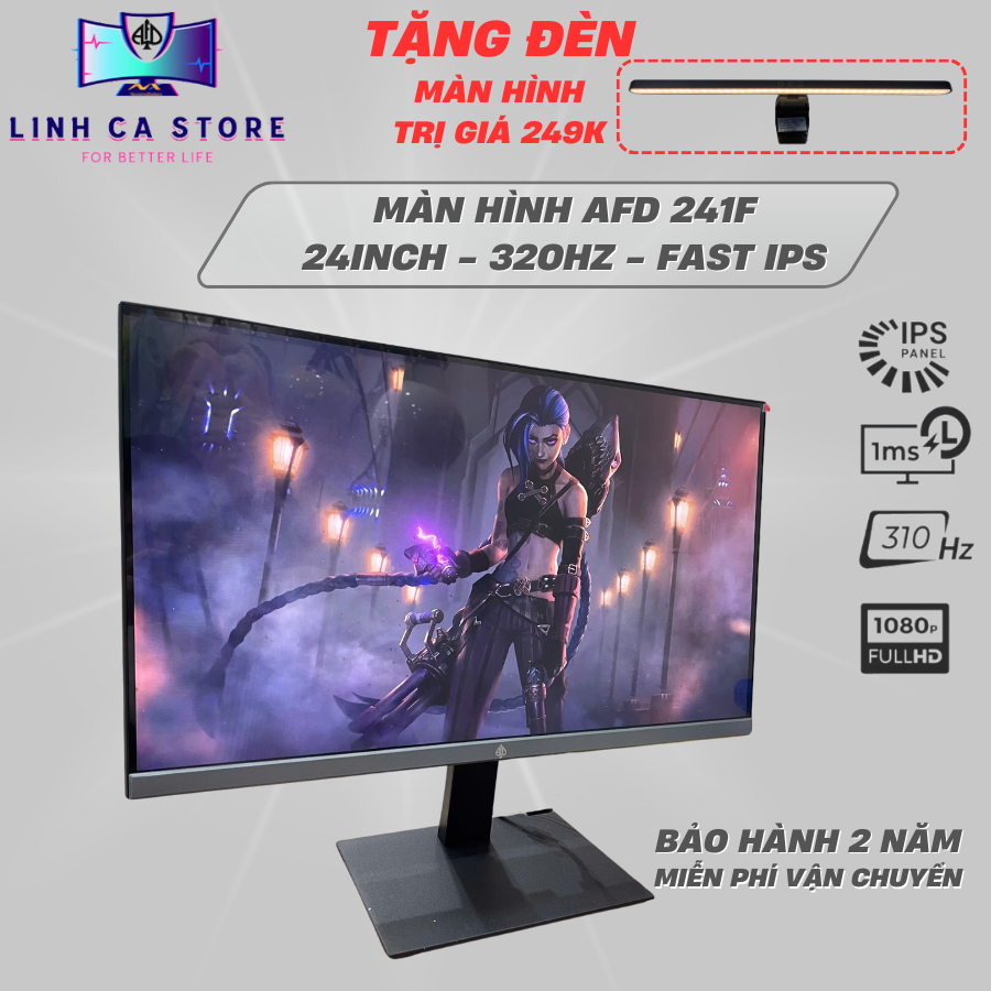 Màn Hình Gaming 24 Inch 320Hz 0,5ms GTG AFD241F - Fast IPS, Full HD, HDR, FreeSync, Bảo Hành 2 Năm | BigBuy360 - bigbuy360.vn