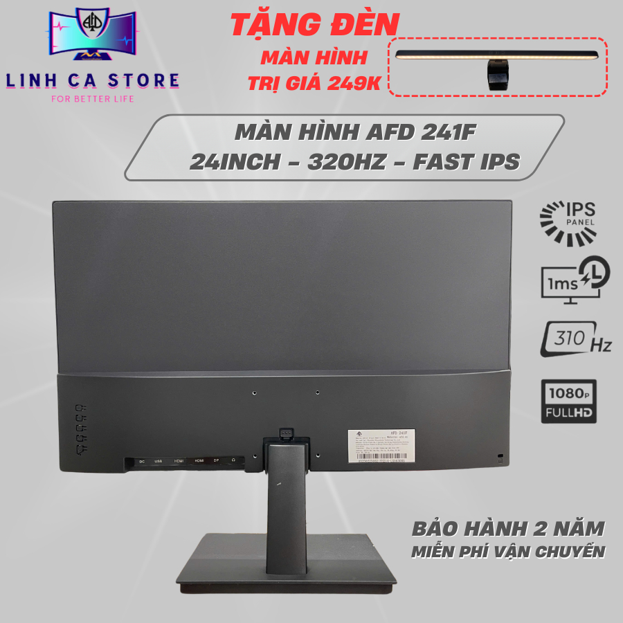 Màn Hình Gaming 24 Inch 320Hz 0,5ms GTG AFD241F - Fast IPS, Full HD, HDR, FreeSync, Bảo Hành 2 Năm | BigBuy360 - bigbuy360.vn