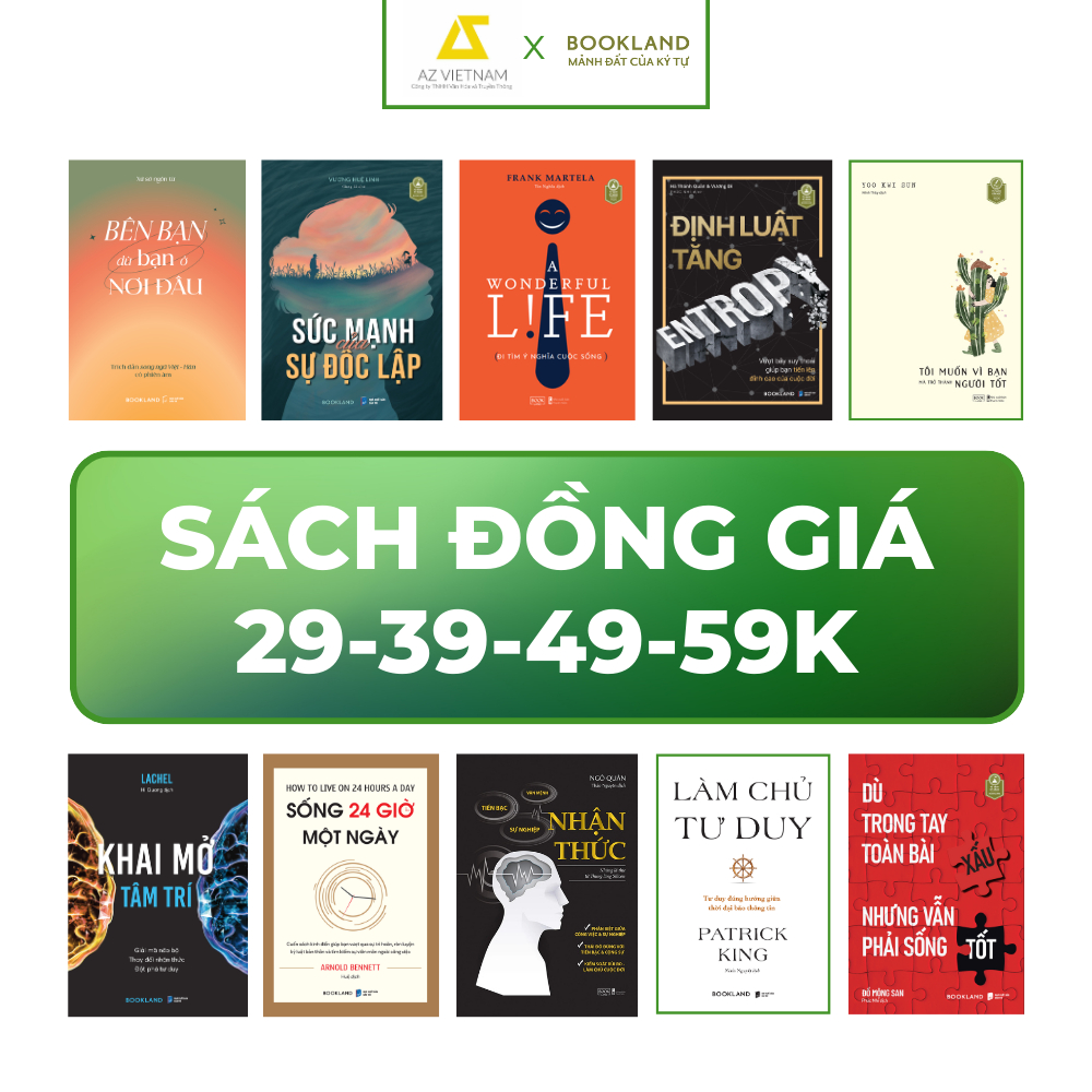 [XẢ KHO] - Tuyển Tập Sách Truyền Cảm Hứng - Kỹ Năng Đồng Giá 29k-39k
