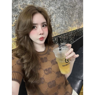 Áo Len Cộc Tay G Xù Nổi Siu Hot [Sẵn Ship][Full màu]