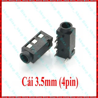 [5 cái] Jack âm thanh 3.5mm cái 4pin 5pin (tự chọn)