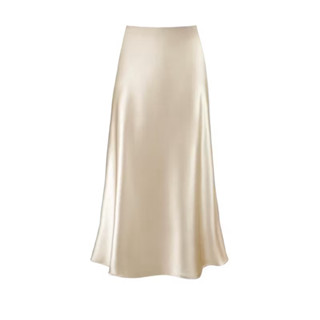 chân váy lụa dáng dài công sở thanh lịch HOIVU Lina skirt