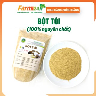 Bột tỏi nguyên chất 100% thiên nhiên, gia vị cho các món ăn thêm thơm ngon, dễ bảo quản, dễ sử dụng | Farm24h