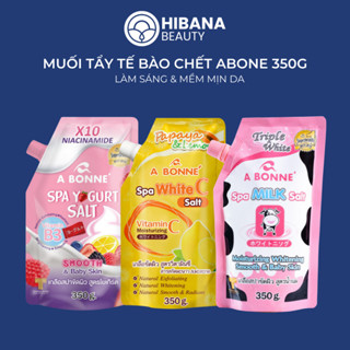 Muối Tắm Sữa Bò ABONNE Triple White Spa Milk Giúp Giảm Mụn Lưng 350g