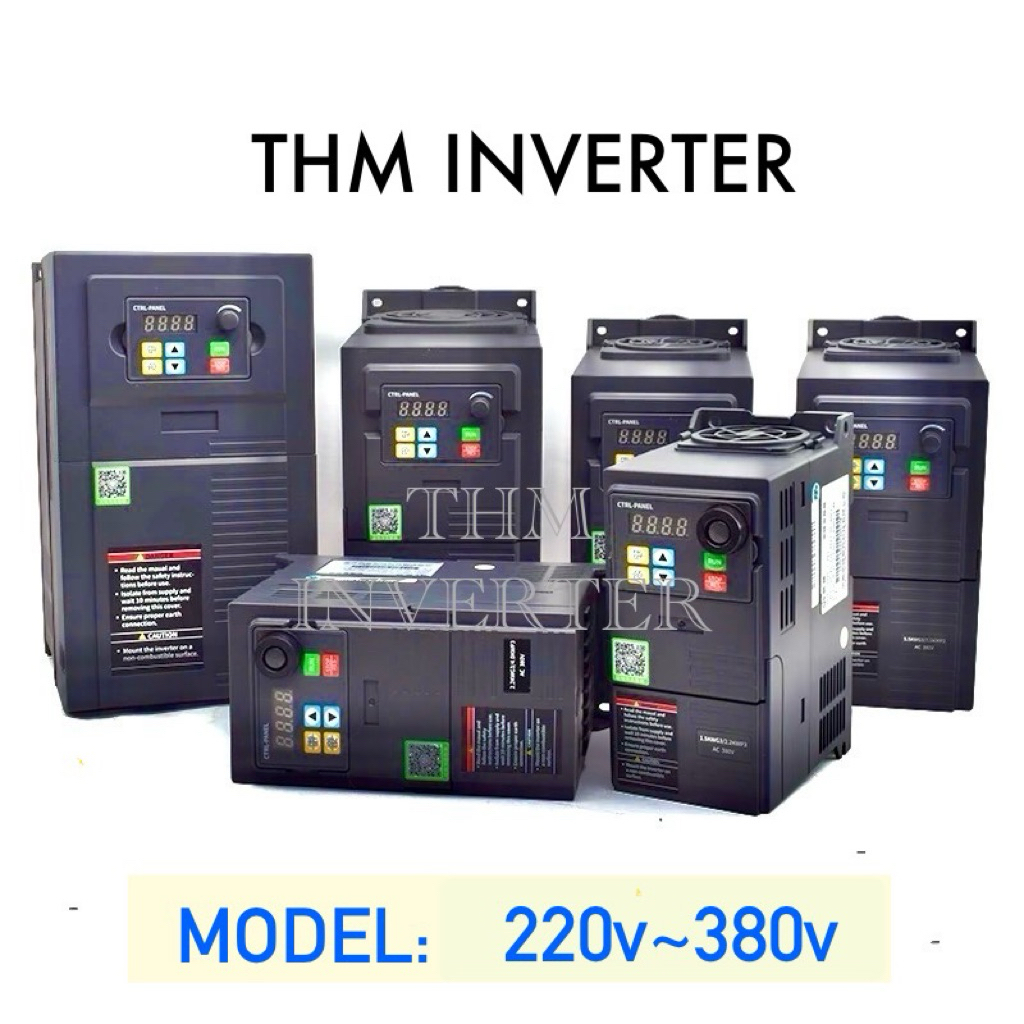 Biến Tần Mới 1.5kw, 2.2kw, 3.0kw, 4.0kw, 5.5kw. Vào 220v/380v~Ra 1pha/3Pha 220v/380v. Hàng Mới 100% có Bảo hành.