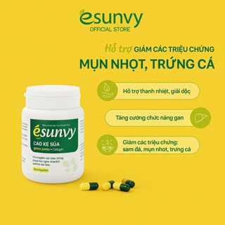 Viên Uống Esunvy Hỗ Trợ Giảm Bã Nhờn, Giảm Mụn Hộp 30 Viên