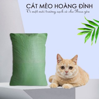Cát cho mèo đi vệ sinh bao xá thành phần từ đất sét, có hỏa tốc