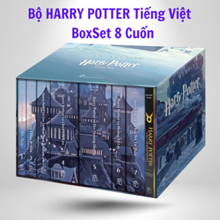 Bộ Sách Harry Potter Tiếng Việt Boxset 8 Cuốn- Đứa Trẻ Bị Nguyền Rủa, Hoàng Tử Lai..