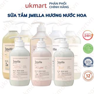 Sữa Tắm Dưỡng Ẩm Hương Nước Hoa Pháp Jmella In France Body Wash 500ml - 1000ml