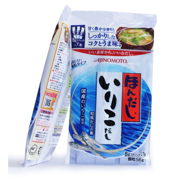 Hạt nêm chiết xuất cá cơm Ajinomoto Hondashi 56g- Hàng nội địa Nhật 100%