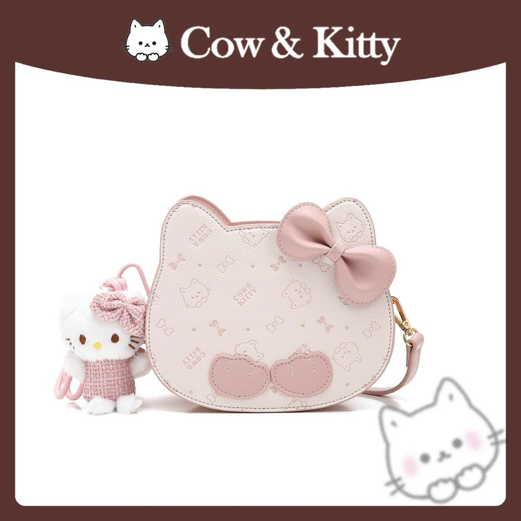 [SẴN & ẢNH THẬT FULLBOX] Túi COWKITTY Hình Mặt Mèo Cực xinh size 20cm