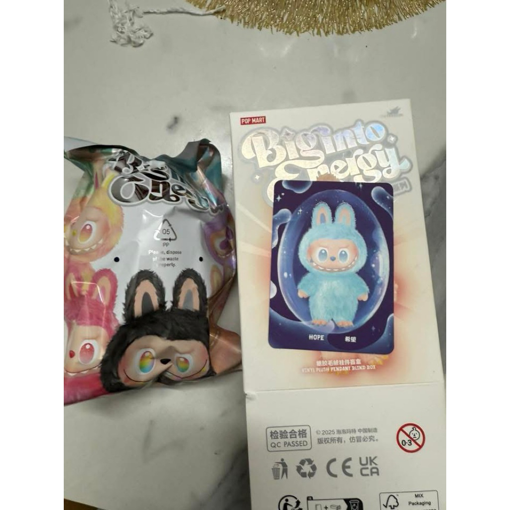 Labubu v3 Hope new check card full box túi xé