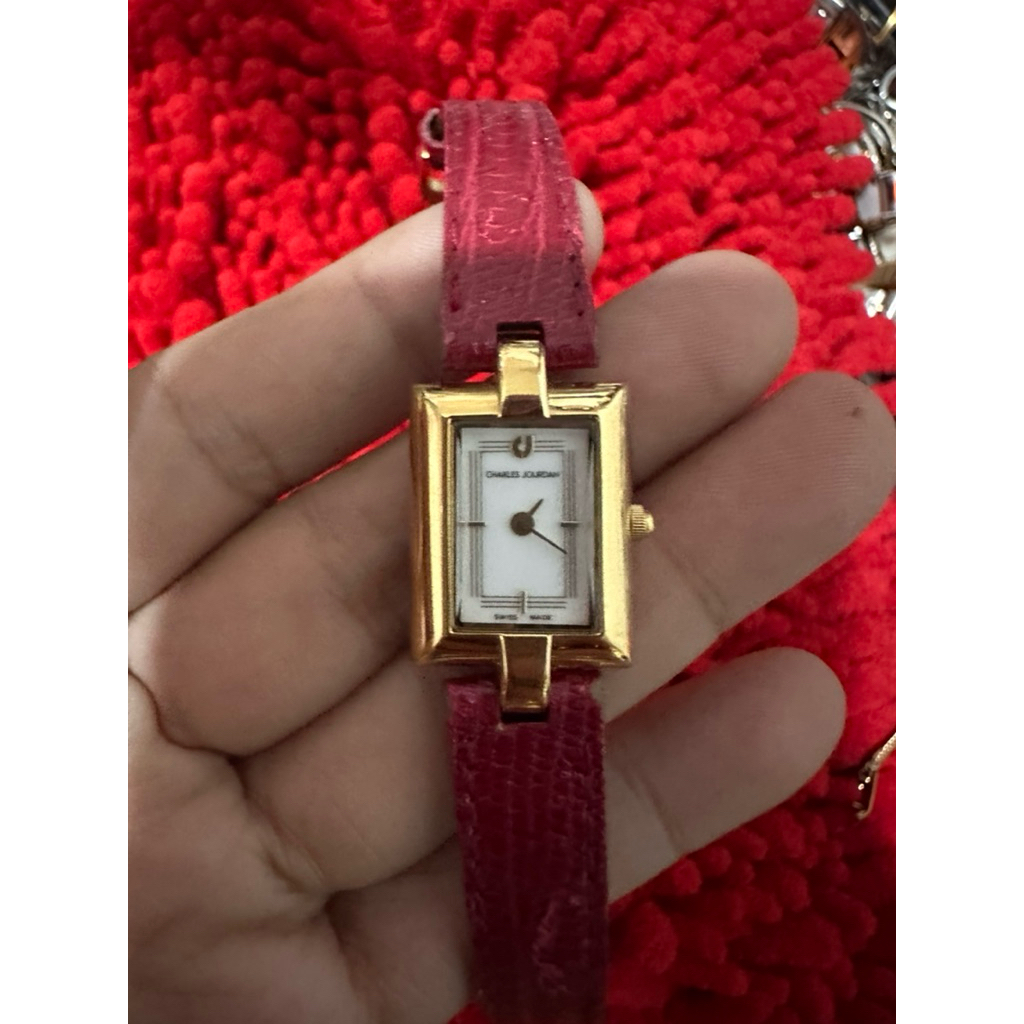 đồng hồ nữ chales jourdan thuỵ sỹ