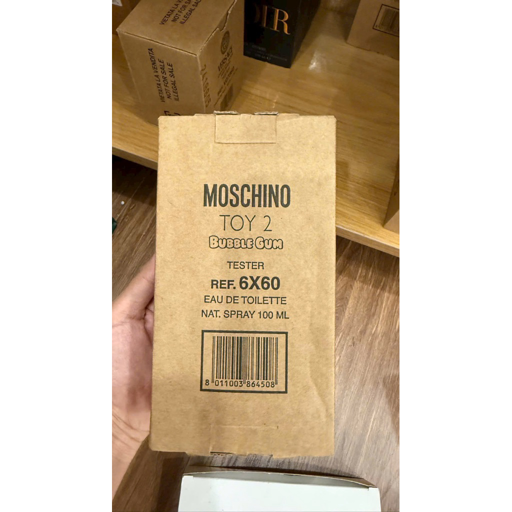 💖 chiết 10ml Moschino Toy 2 Bubble Gum EDT 100ml (Tester) 💖