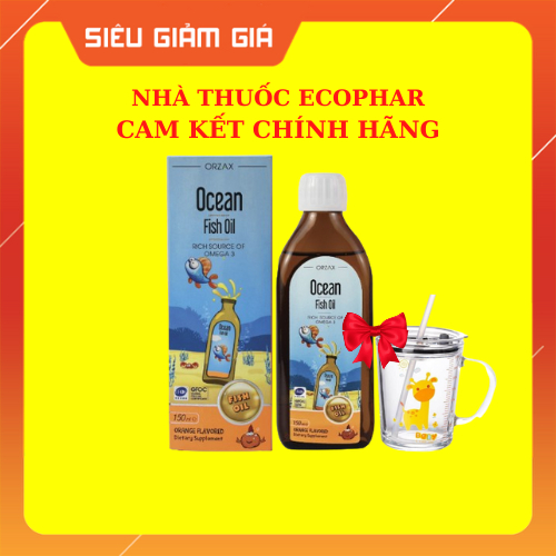 Ocean Fish Oil  – Hỗ trợ phát triển trí não và thị giác của trẻ - NT ECOPHAR