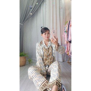 Pizama Tk Lụa Xước Sang Đẹp