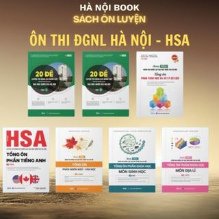   HSA 2025  Sách ôn thi đánh giá năng lực Đại Học Quốc Gia Hà Nội - MB 