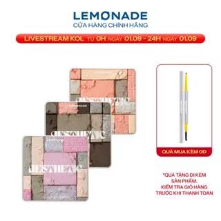 [LIVESTREAM KOL] Combo Lemonade Bảng mắt đa năng Aesthetic Multi-task Palette 10.8g & Chì kẻ mày siêu mảnh Micro Eyebrow