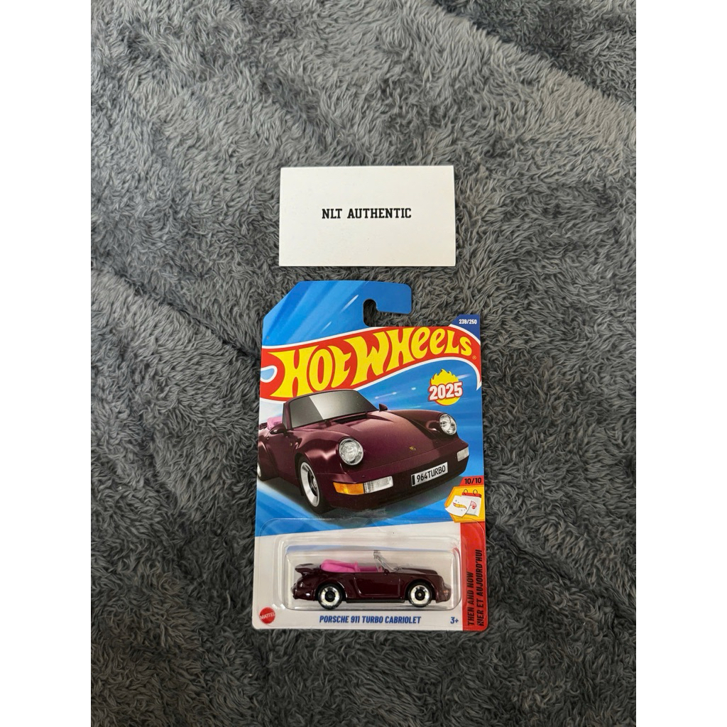 Xe Hot Wheels PORSCHE 911 TURBO CABRIOLET