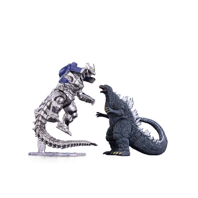 [Direct from Japan] Godzilla Store Movie Monster Posing Godzilla & Mechagodzilla ( 2002 ) Dynamic Ja