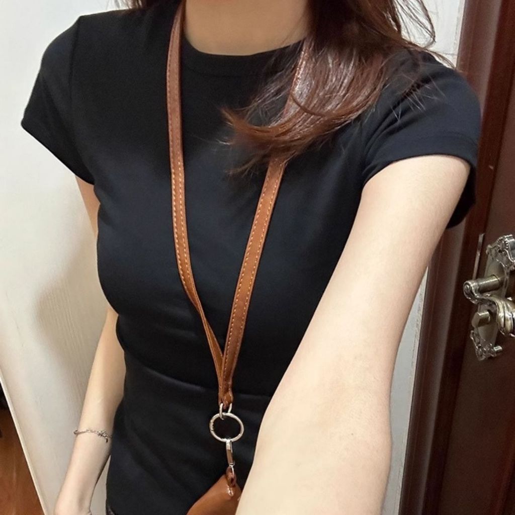 Áo Thun Nữ ELY Cotton Basic Cổ Tròn Tay Ngắn Form Ôm Nhiều Màu Thời Trang Cá Tính Hàn Quốc ELY318 | BigBuy360 - bigbuy360.vn