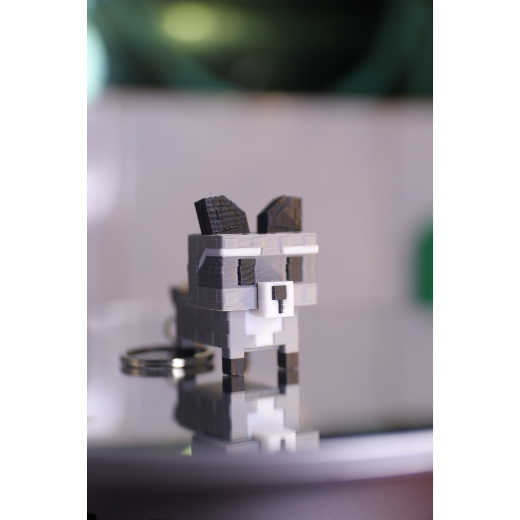 🔥RACCOON Grow-A-Garden!🔥 Móc chìa khóa - Mô hình Minecraft - Raccon lớn siêu dễ thương - Đồ trang trí