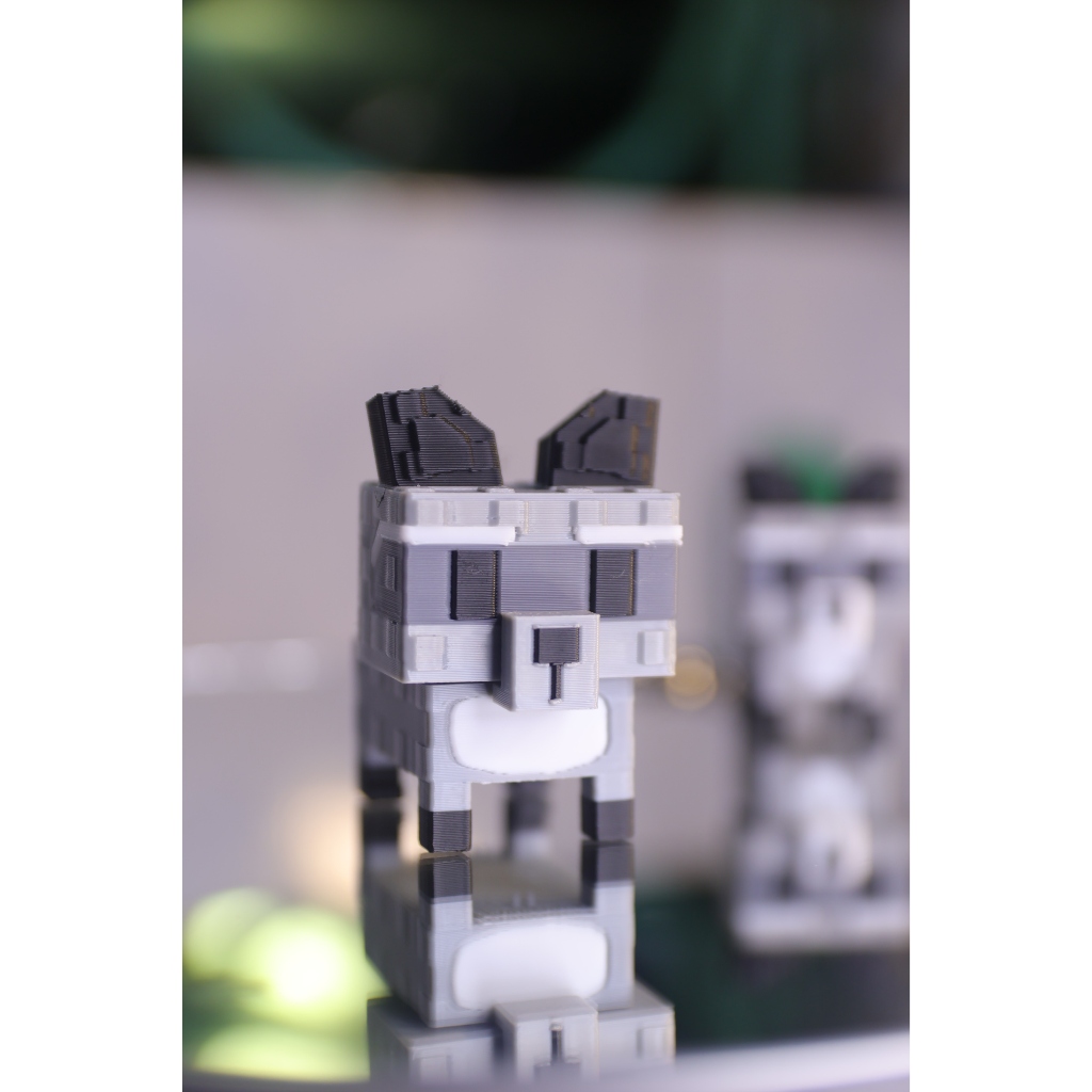 🔥RACCOON Grow-A-Garden!🔥 Móc chìa khóa - Mô hình Minecraft - Raccon lớn siêu dễ thương - Đồ trang trí