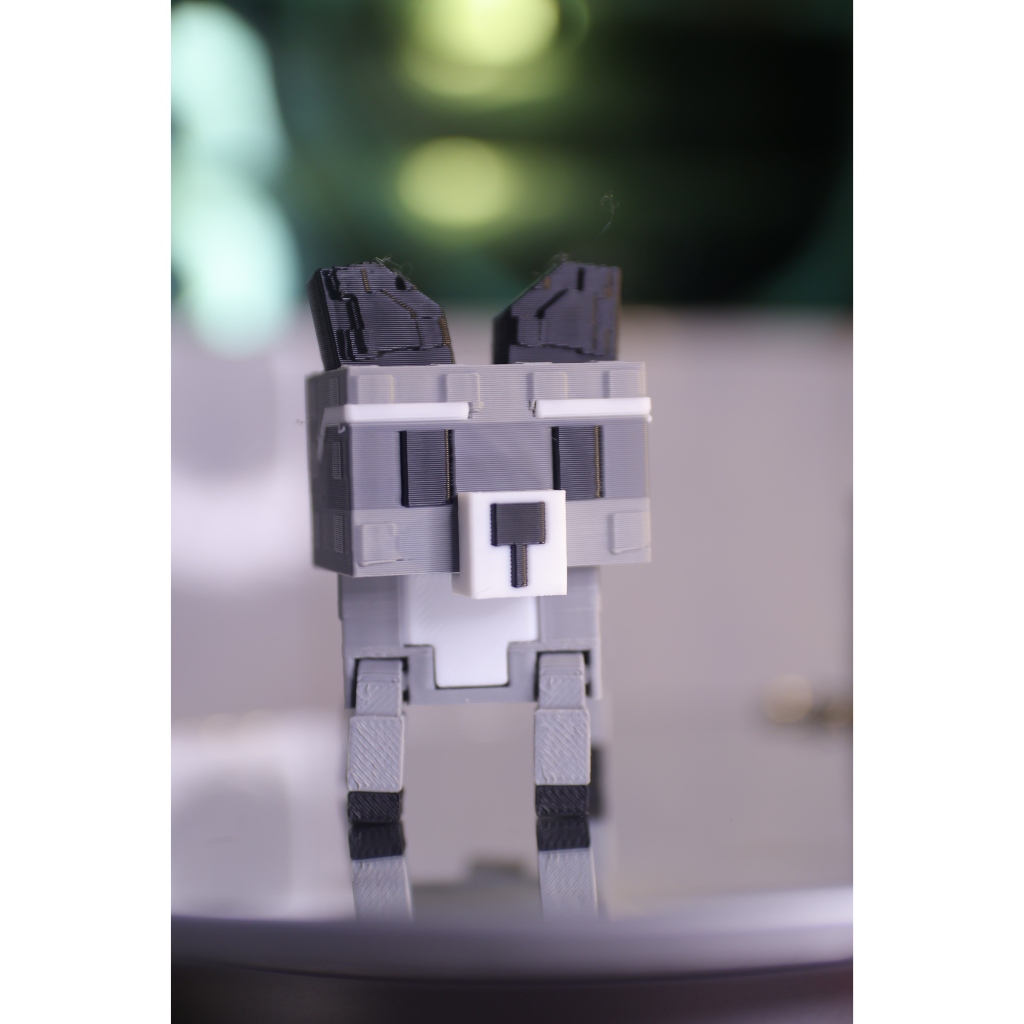 🔥RACCOON Grow-A-Garden!🔥 Móc chìa khóa - Mô hình Minecraft - Raccon lớn siêu dễ thương - Đồ trang trí