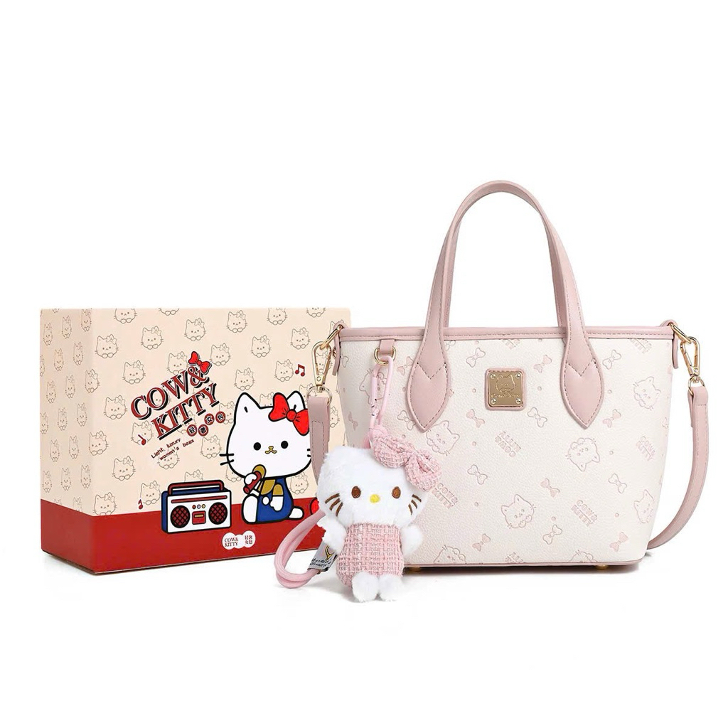 [HÀNG CÓ SẴN FULLBOX] Túi Kitty Tote DÁNG LÀN New FULL BOX