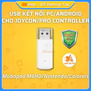  USB Kết Nối PC Android với Mobapad M6HD Joy-Con Coiorvis Pro Controller 
