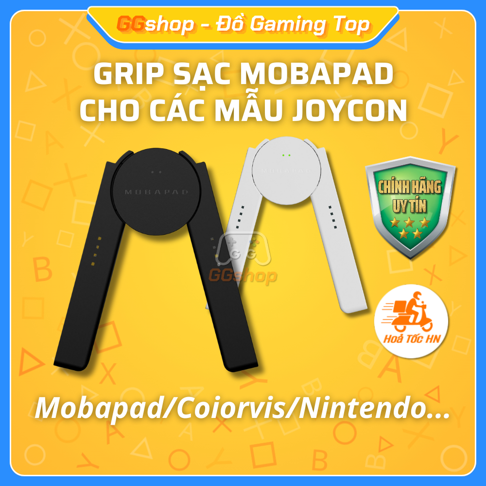 Grip Sạc Joycon Mobapad/Coiorvis/Nintendo Switch/IINE...