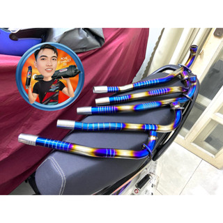  CỔ PÔ XI TITIAN VÂN HÀN TÍT SÂU Sử Dụng Dream Wave Sirus Blade A110 Funeo fuled tặng đót nối inox dầy 