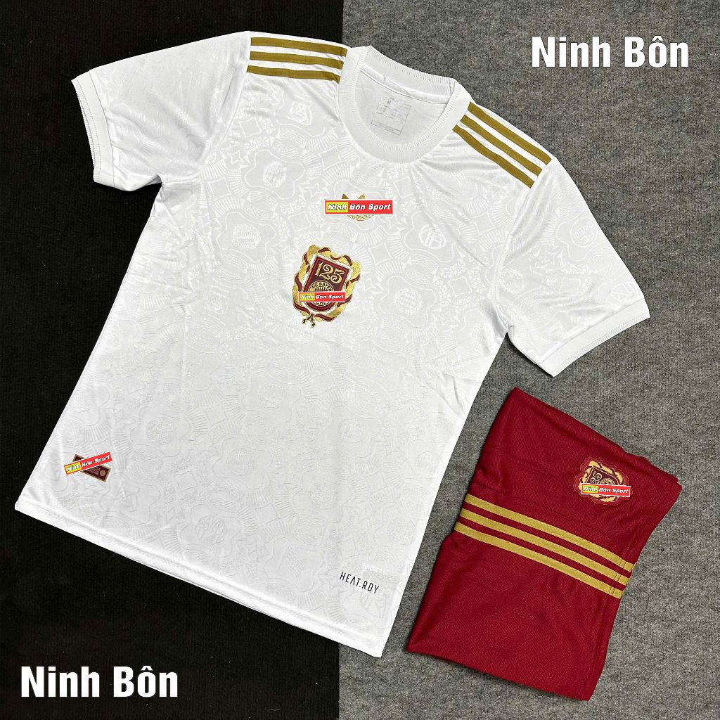 Bộ Quần Áo Bóng Đá CLB Bayern Munich Mẫu Kỉ Niệm 125 Năm - Vải Polyester Thái Gai Cao Cấp