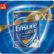  CB2 Sữa bột Ensure Gold Hương Vani Abbott 
